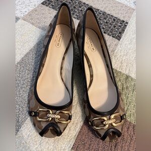 Coach Women’s Peep Toe Wedges